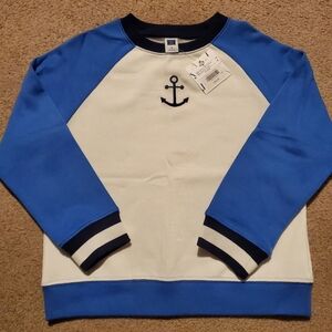 Janie & Jack anchor sweatshirt size 5
